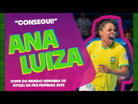 TRAJETÓRIA DE ANA LUIZA, QUE SAIU DE BELÉM E CONSEGUIU CHEGAR NUMA COPA DO MUNDO HISTÓRICA