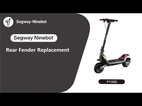 Segway Ninebot P-Series Rear Fender Replacement