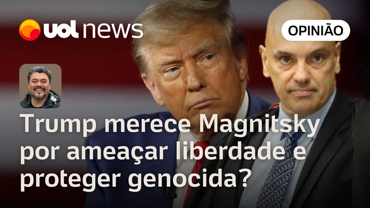 Se Trump não fosse presidente dos EUA ele seria um excelente alvo da Lei Magnitsky | Sakamoto