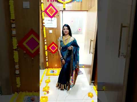 दिवाळी....#viral  #saree #marathi #shorts