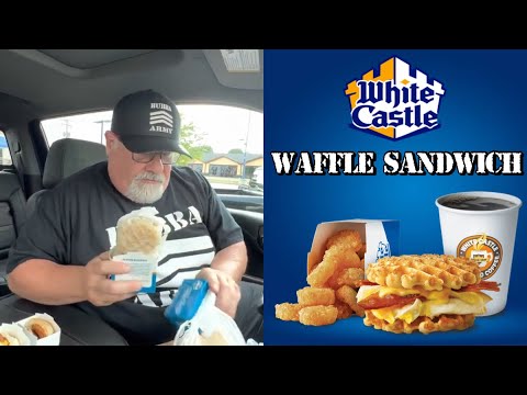 White Castle Waffle Sandwich w/ Sumo! - Bubba's Chicken Sandwich Review Ep. 16 #TheBubbaArmy
