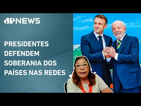 Lula conversa com Macron sobre fim da checagem de dados da Meta; Kramer comenta