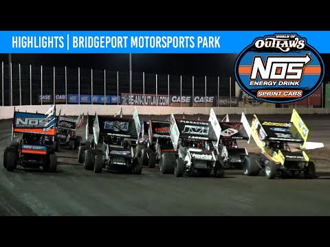 World of Outlaws NOS Energy Drink Sprint Cars Bridgeport Motorsports Park, May 17, 2022 | HIGHLIGHTS - dirt track racing video image