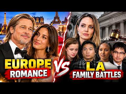 Brad Pitt’s Europe Romance vs. LA Family Battles: What Happened in October?