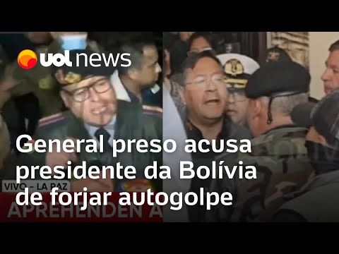 Bolívia: General preso acusa presidente Luis Arce de forjar autogolpe; Kennedy: 'Fracassou'