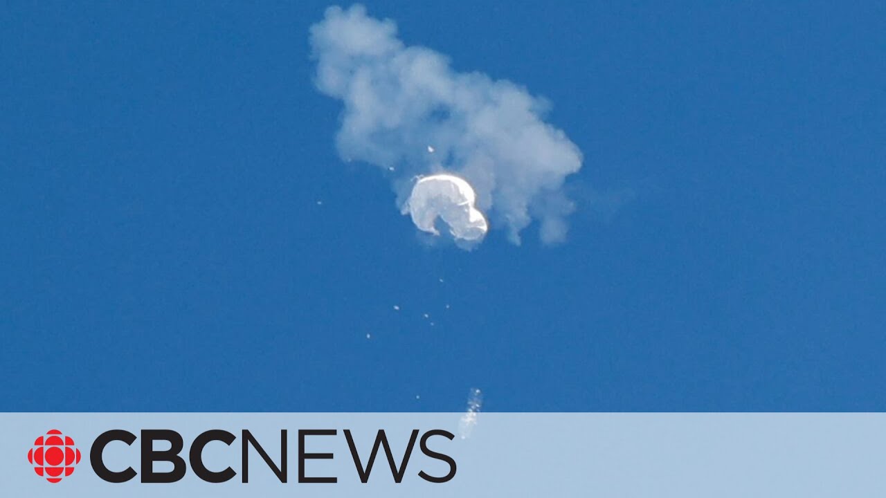U.S. military recovering debris from downed Chinese balloon