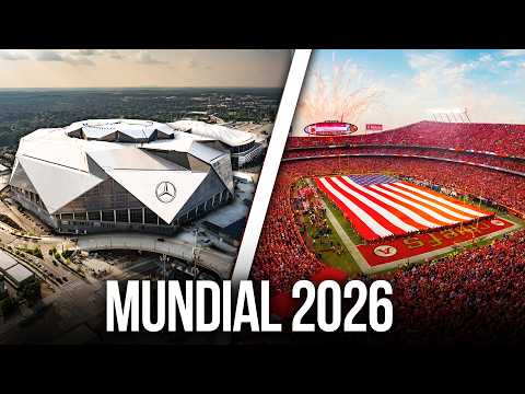 WSZYSTKIE STADIONY MISTRZOSTW ŚWIATA 2026