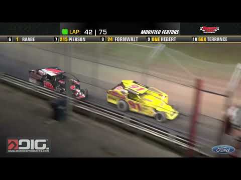 Airborne Park Speedway | Modified Feature Highlights | 9/7/25 - dirt track racing video image