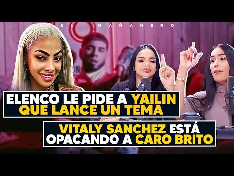 Elenco le pide a Yailin que le responde a Anuel y Karol G - Vitaly arriba de Caro Brito