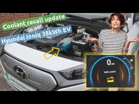 Update following the coolant recall in our Hyundai Ioniq 38kWh EV