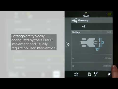 CEMIS 1200 FP1 | ISOBUS Implement Setup & working with section control #13
