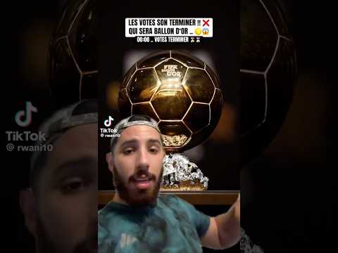 😱LES VOTES SONT TERMINÉES QUI <strong>SERA</strong> LE BALLON D’OR #real #football #ballondor #messi #lamineyamal