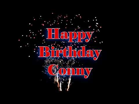 Happy Birthday Conny - Geburtstagslied für Conny