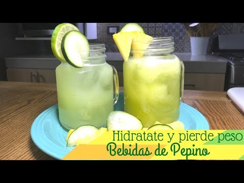 Agua de pepino y piña para perder peso | Cocina de Addy - UC-sOsYySa0l_u0EqJlxMuGA