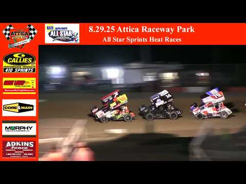 August 29th 2025 | Attica Raceway Park | Full Program - dirt track racing video image