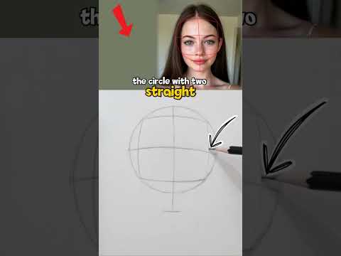 Draw Faces Correctly #loomismethod #howtodrawfaces #arttutorial #drawingreels #artistsoninstagram