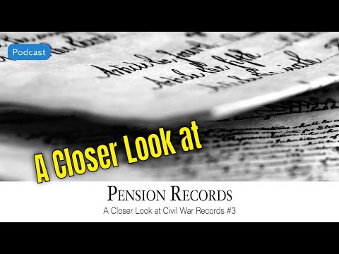 AF-543: Pension Records: A Closer Look at Civil War Records #3 | Ancestral Findings Podcast