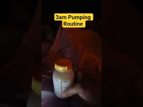 3AM Pumping Routine/ Pump & Pour
