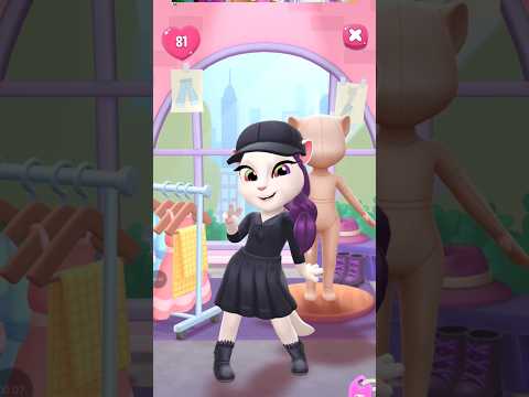 My talking Angela 2 gameplay #mytalkingangela2 #funny #gaming #gameplay #shorts #cat