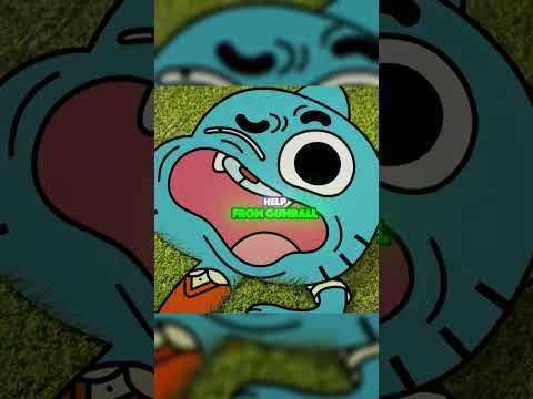 😂⛳Gumball tries to help Mr. Fitzgerald win at golf! #shorts #gumball