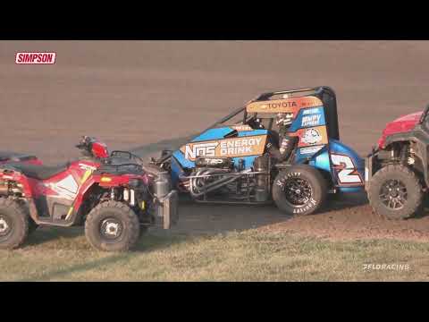 LIVE: USAC Midgets at Jefferson County Speedway - dirt track racing video image