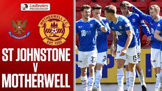 St Johnstone 2-0 Motherwell | Tanser and Davidson Score for the Saints | Ladbrokes Premiership