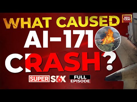 Super Six With Suyesha Savant: Cockpit Voice Recorder Recovered In Ahmedabad Plane Crash Probe