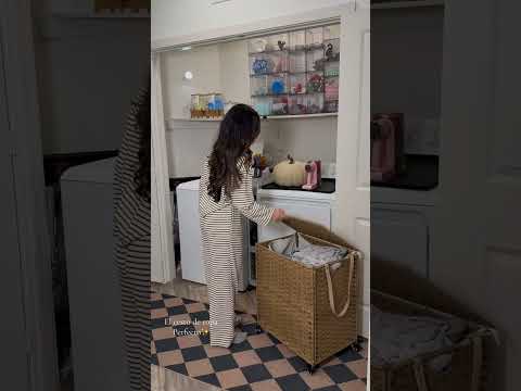 El cesto de ropa perfecto 🤍#cestoderopa #diadelavarlaropa #CleanTok #tiktokshopcreatorpicks