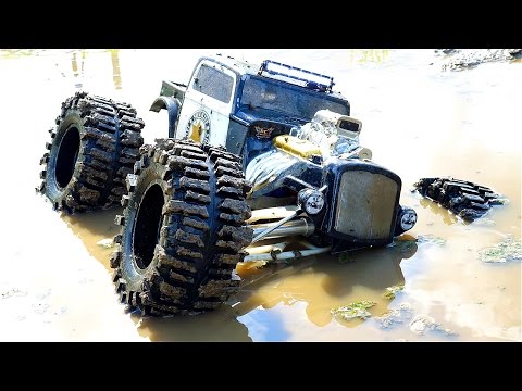 RC ADVENTURES - TRAXXAS SUMMiT RAT ROD gets MUDDY! Mud Bogging on the Prairie - UCxcjVHL-2o3D6Q9esu05a1Q