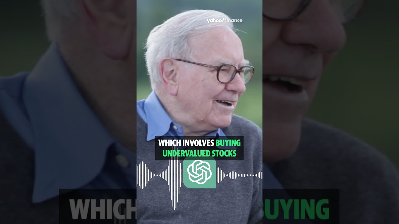 ChatGPT explains who is Warren Buffett 💵 #shorts
