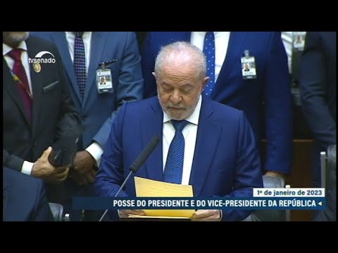 Lula é empossado presidente da República pela terceira vez; veja a íntegra do discurso