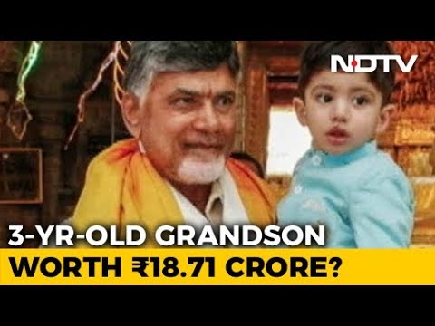 WATCH #OMG #Politics | Chandrababu Naidu Declares Assets, 3-Year-Old GRANDSON 6 Times Richer #India #Reality