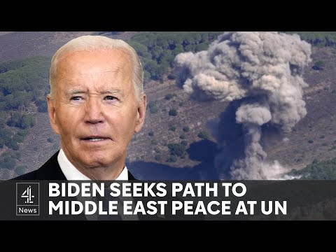 Biden tells UN Assembly diplomatic solution to Middle-East conflict possible