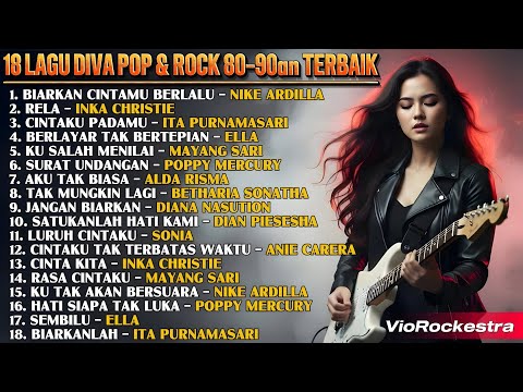 18 Lagu Diva Pop & Rock 80–90an Terbaik | Nostalgia Lawas | Cover by VioRockestra