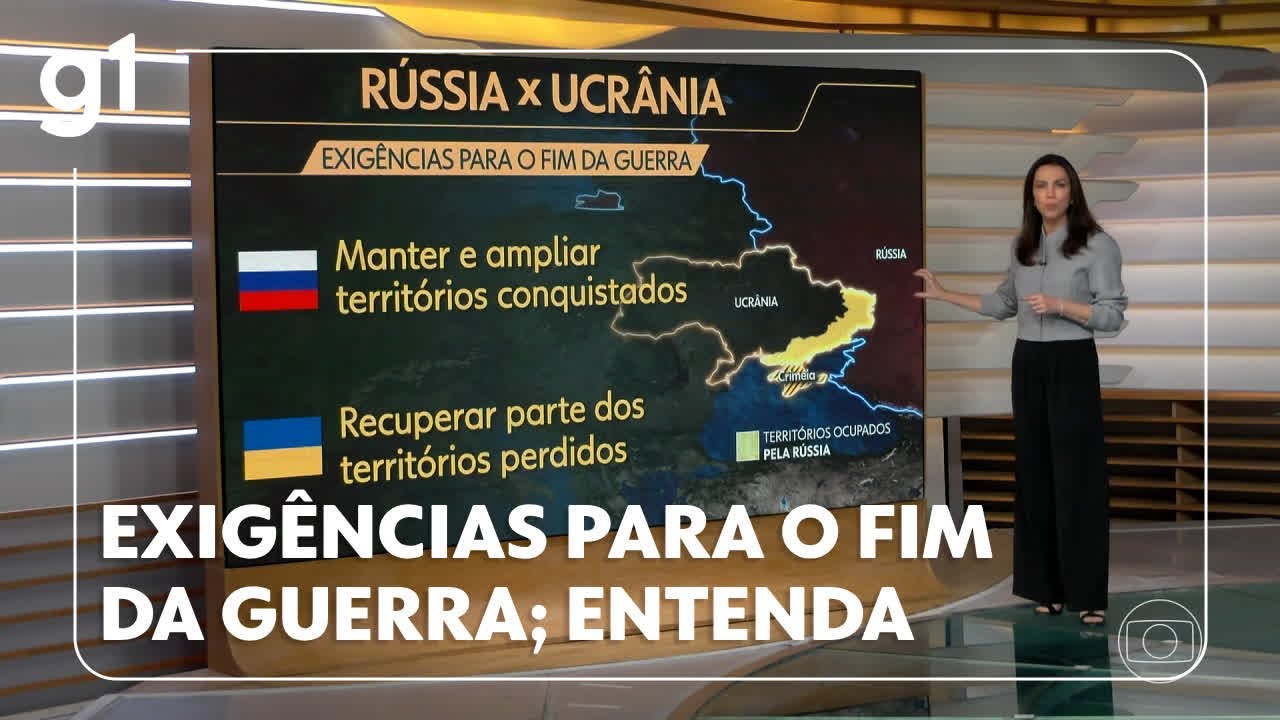 Entenda as exigências para o fim da guerra entre Rússia e Ucrânia