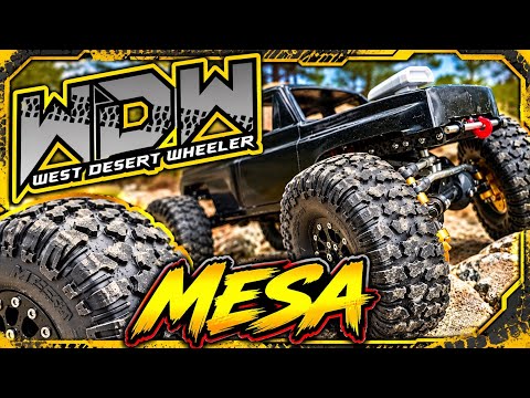 West Desert Wheeler devoile les nouveaux pneus MESA pour le scale