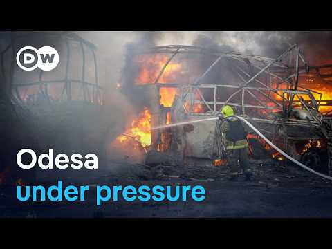 Russia’s assault on Odesa is choking a vital route for Ukrainian exports | DW News