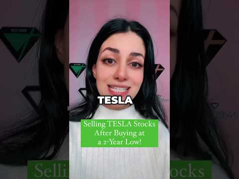 Selling TESLA Stocks (TSLA) After buying at a 2-year low! 🤑