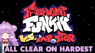 「Friday Night Funkin'」VS Impostor V4 FIRST TIME PLAYING & ALL CLEAR