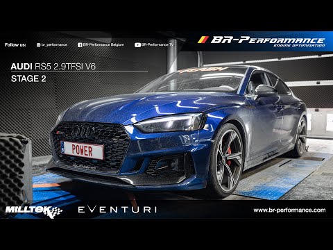Audi RS5  2.9TFSI V6 BiTurbo / Stage 2 By BR-Performance / Milltek Exhaust