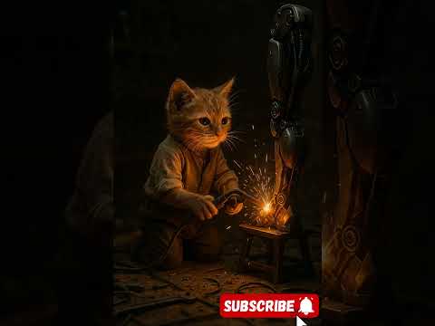 Man Walks Again with Robotic Leg #kitten #cat #totalkahaniya