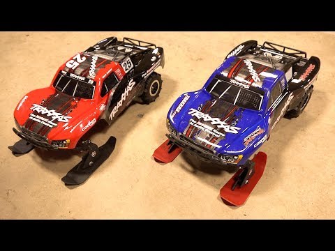 SNOW & SAND - TBR 2018 V3 SKIs : Traxxas 1/10 2WD SLASH  w/ Paddle Tires | RC ADVENTURES - UCxcjVHL-2o3D6Q9esu05a1Q