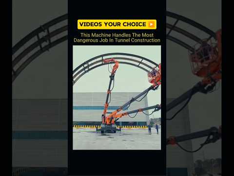 This Robot Is Building Tunnel Arches Faster Than Humans!