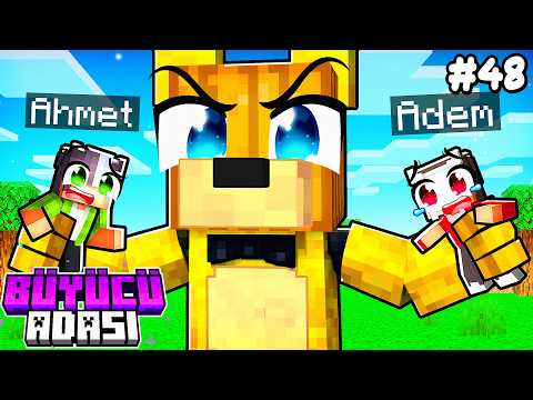SÜPER AYI Olup Arkadaşlarımı Trolledim! 🐻 | Minecraft Büyücü Adası #48
