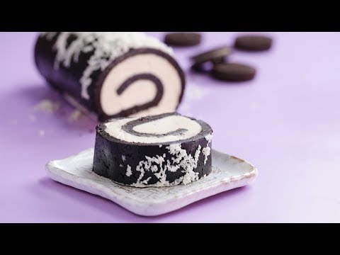 Make Your Cookie Dreams Come True! Oreo Cookie Cake Roll Recipe.