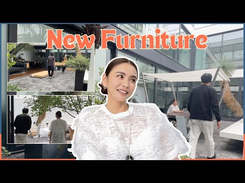 【休日VLOG】新しい家具がやってきた！搬入の様子や、インテリアの考え方も♪