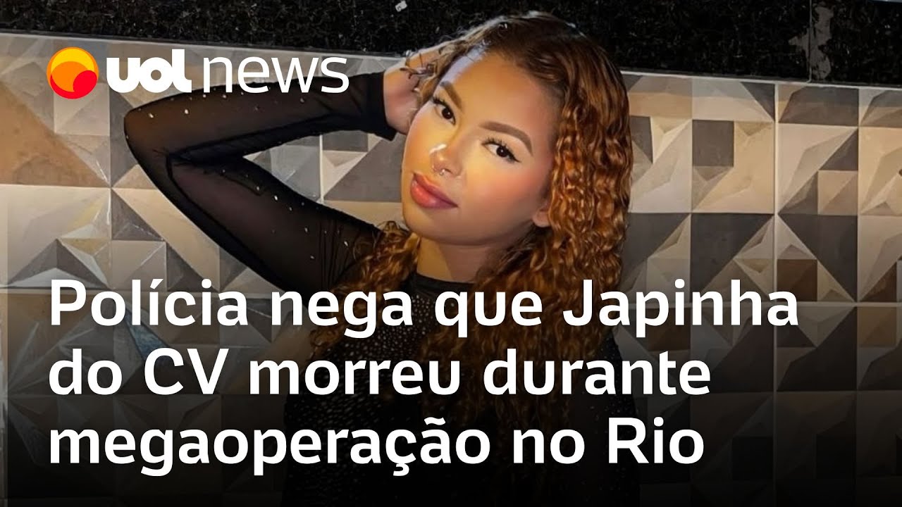Operação no Rio Polícia nega que Japinha do CV morreu durante ação na Penha e no Alemão
