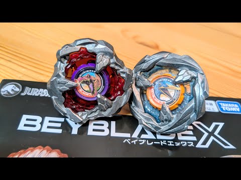 BX-00【B4ストア限定】ジュラシック・ワールド スピノサウルス/ケツァルコアトルス　ベイブレードエックス