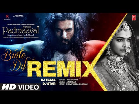 Binte Dil (Remix) | Padmaavat | Arijit Singh | Deepika Padukone | Shahid Kapoor | Ranveer Singh