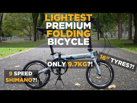 CAMP LITE lightest premium folding bicycle (9 speeds) | First Look